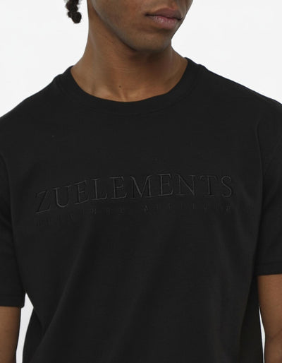 T-shirt a mezze maniche con ricamo in tono
