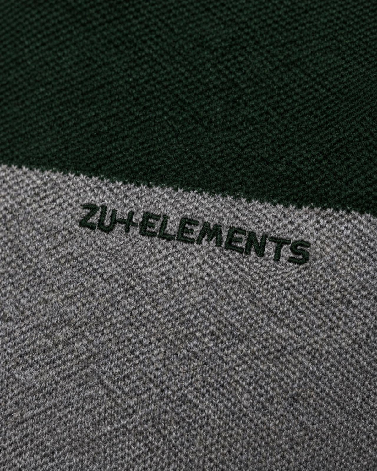Maglia mezzo collo bicolore in viscosa