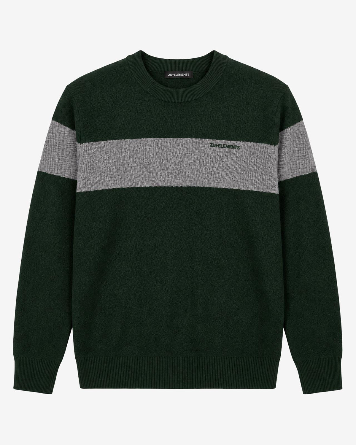 Maglia mezzo collo bicolore in viscosa
