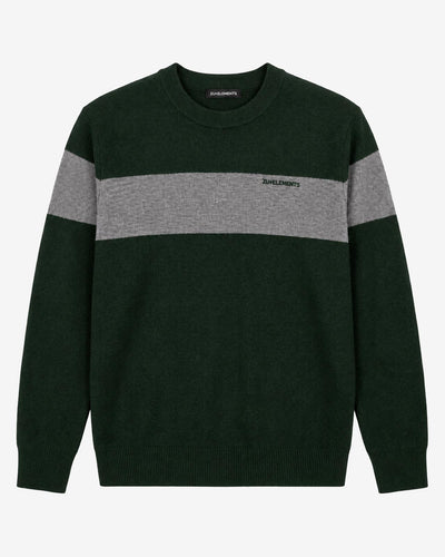 Maglia mezzo collo bicolore in viscosa