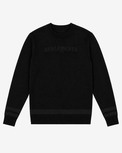 Maglia girocollo in viscosa con motivo jacquard