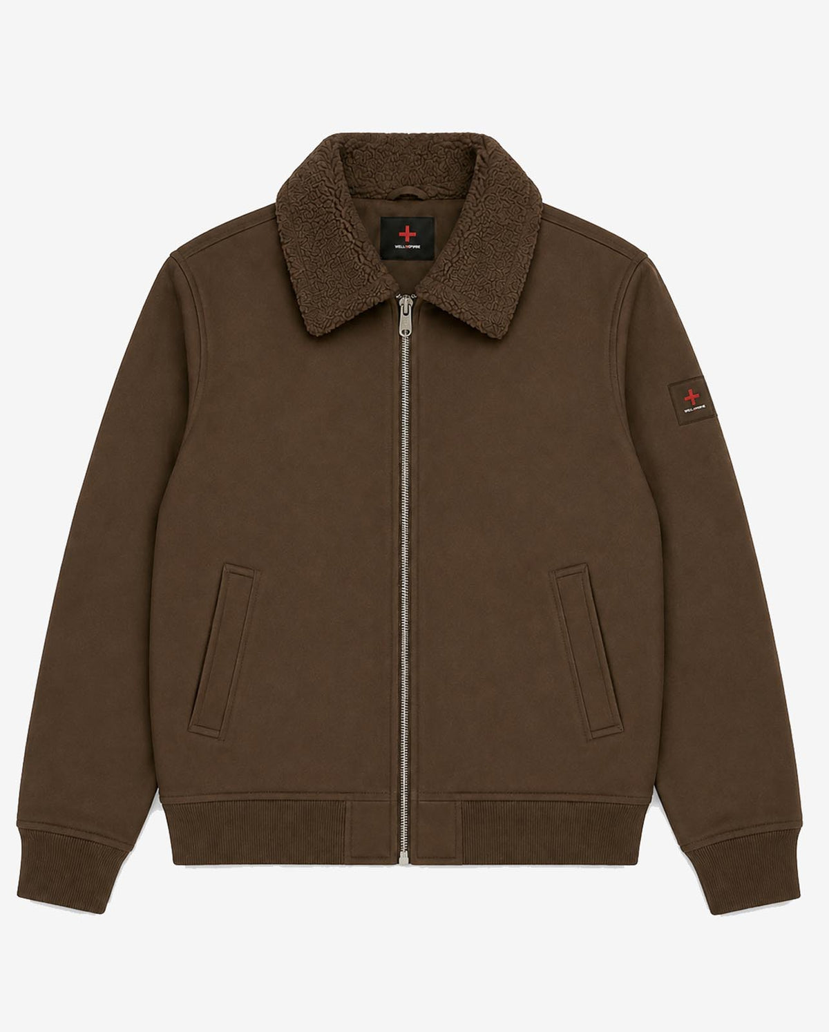 Giubbotto in ecomontone con zip