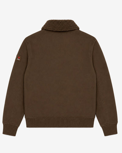 Giubbotto in ecomontone con zip