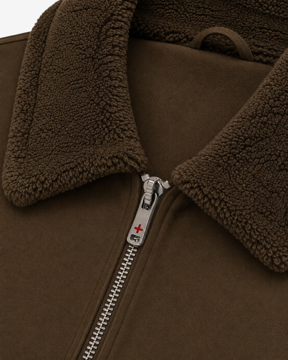 Giubbotto in ecomontone con zip