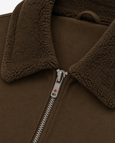 Giubbotto in ecomontone con zip