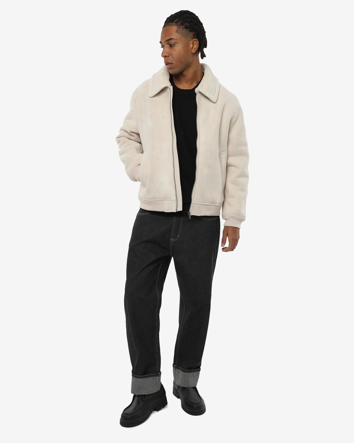 Giubbotto in ecomontone con zip