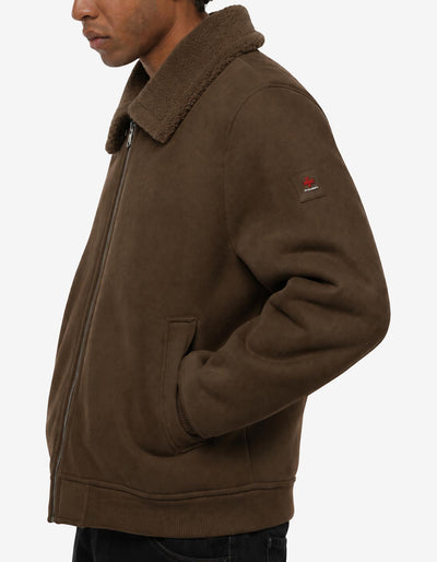 Giubbotto in ecomontone con zip