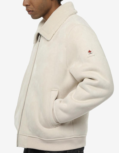 Giubbotto in ecomontone con zip
