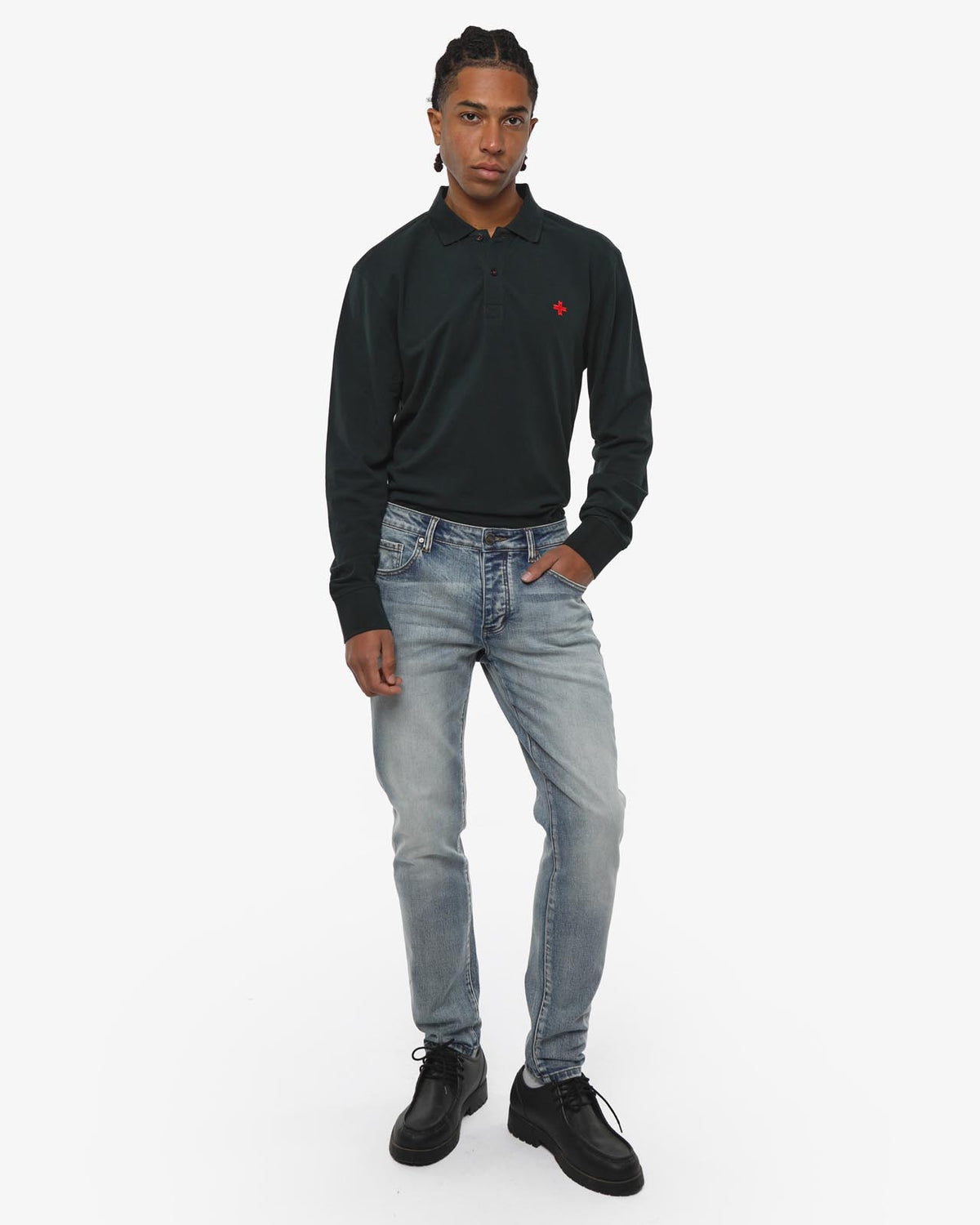 Jeans slim fit Sammy light blue