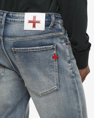 Jeans slim fit Sammy light blue