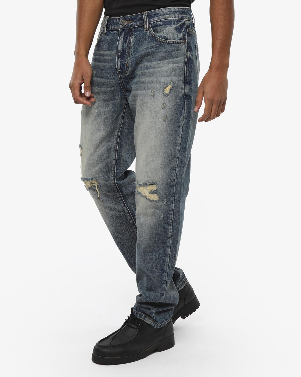 Jeans regular fit Ronnie blue sand