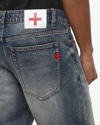 Jeans regular fit Ronnie blue sand