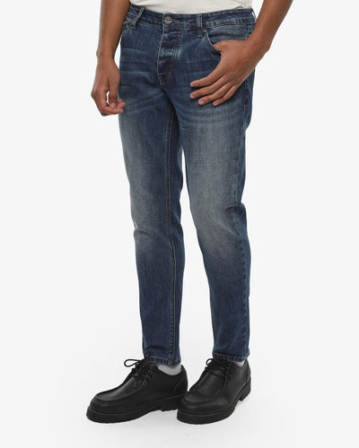 Jeans capri fit Cocker medium blue