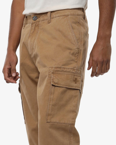 Pantaloni cargo balloon fit Brando beige