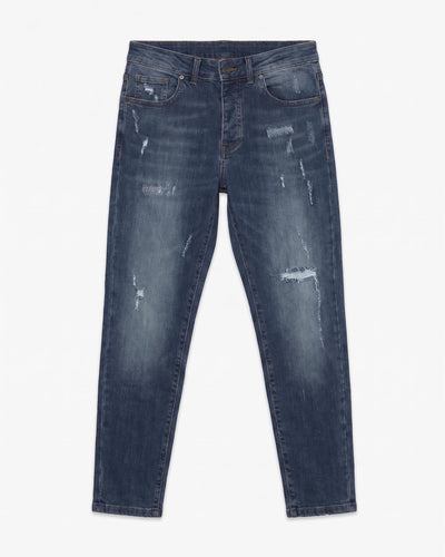 Jeans capri fit Cocker medium blue