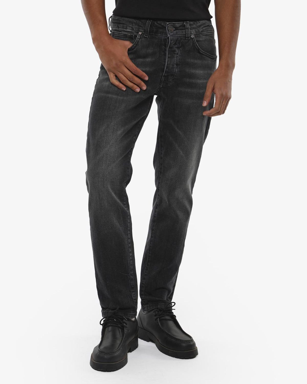 Jeans slim fit Sammy dark grey