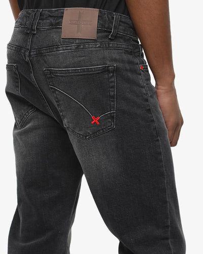 Jeans slim fit Sammy dark grey