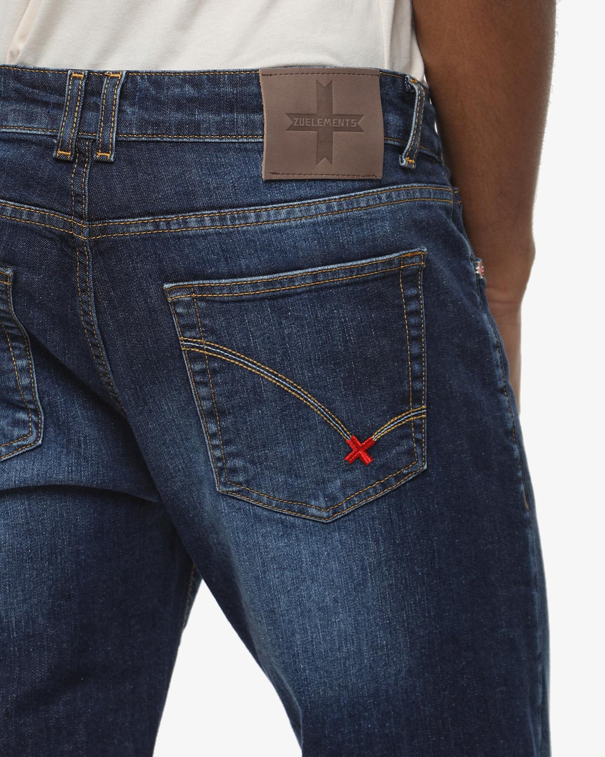 Jeans capri fit Cocker dark blue