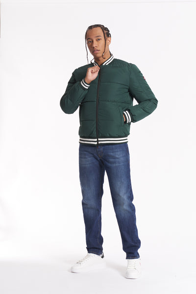 Giubbotto Varsity con ricamo sul retro