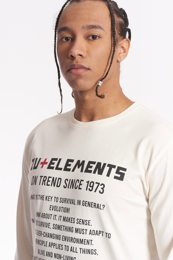 T-shirt a manica lunga "On Trend since 1973"