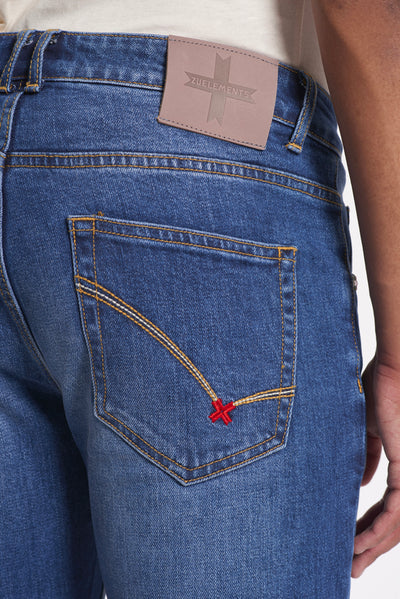 Jeans Slim Fit- Medium Blue