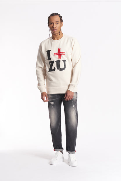 Felpa Girocollo "Loving Zu"