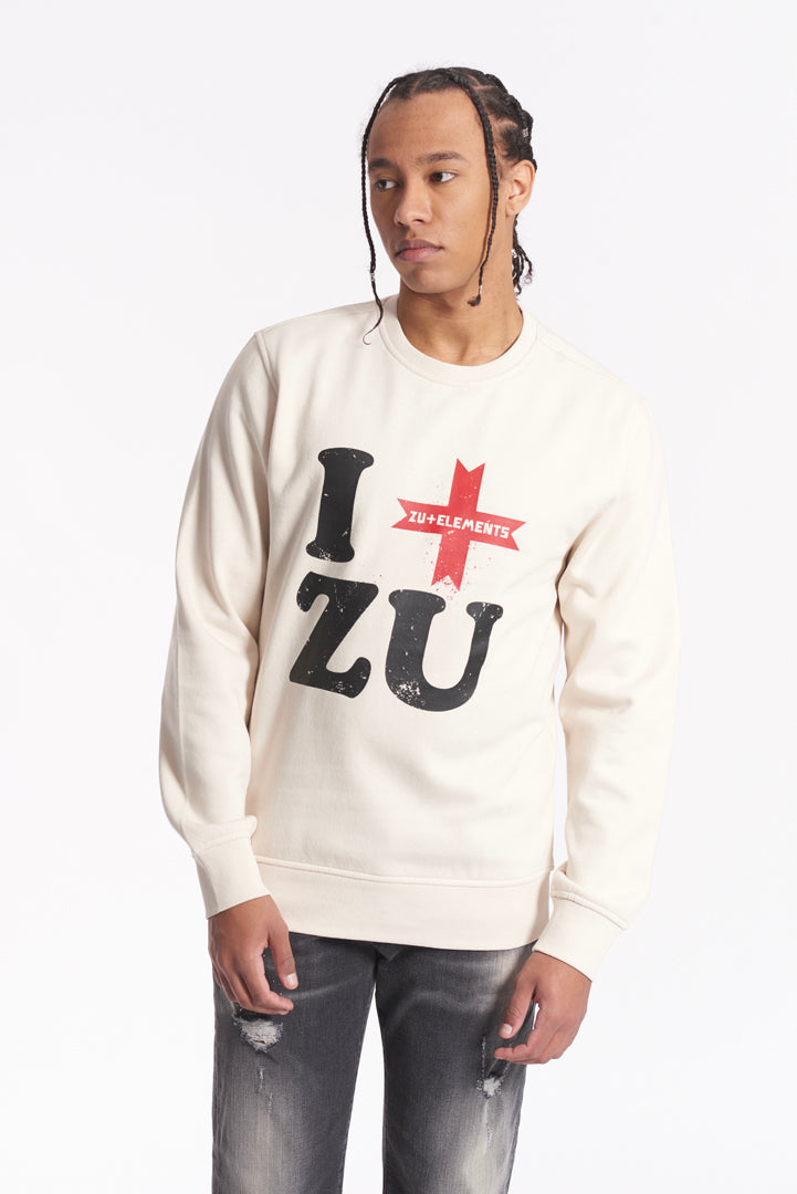 Felpa Girocollo "Loving Zu"