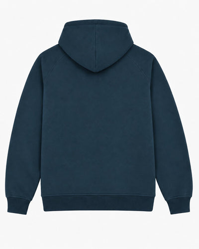 Felpa Carbon con cappuccio e manica raglan