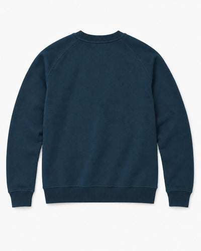 Felpa Carbon girocollo con manica raglan