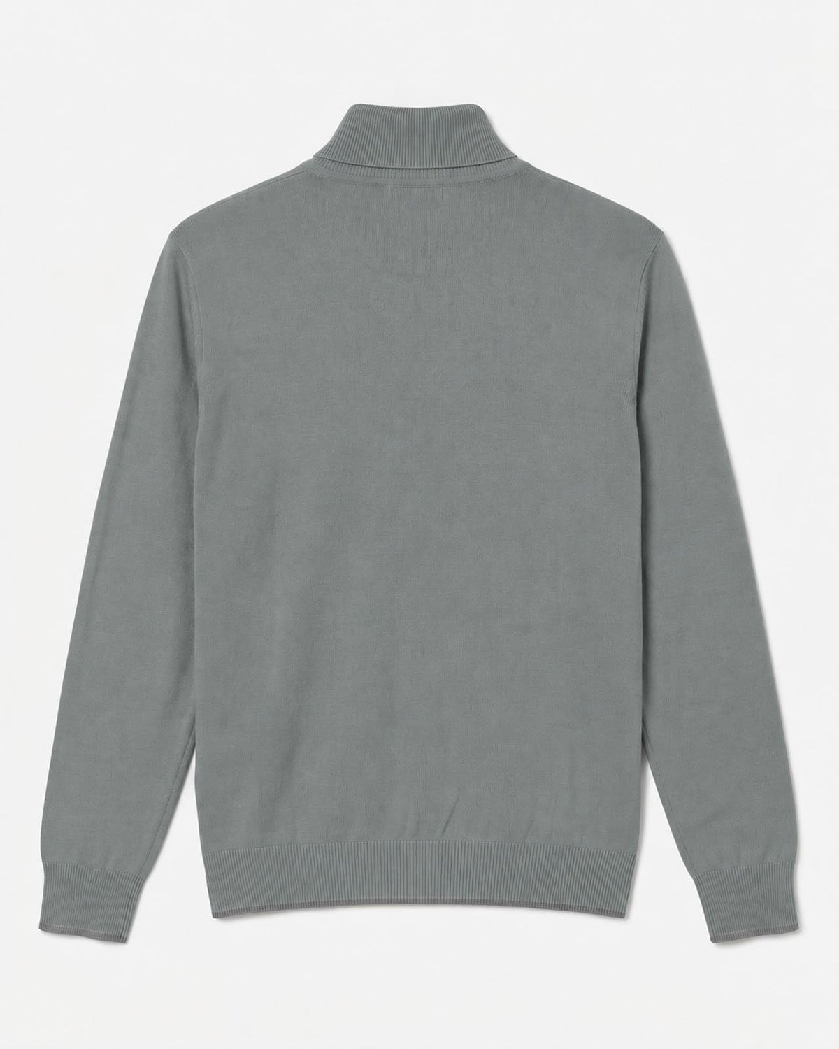 Maglia Collo alto con finiture a coste