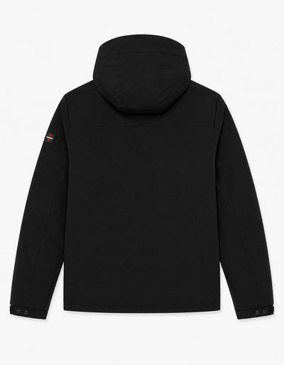 Giubbotto softshell con cappuccio
