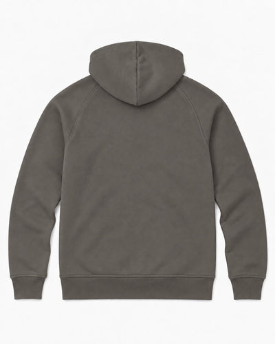 Felpa Carbon con cappuccio e zip