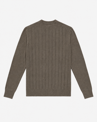 Maglia girocollo a righe in viscosa