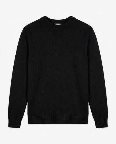 Maglia girocollo con ricamo in tono