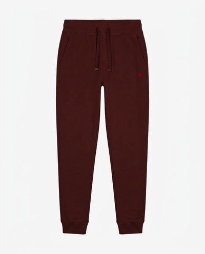 Pantaloni in felpa Carbon con logo ricamato