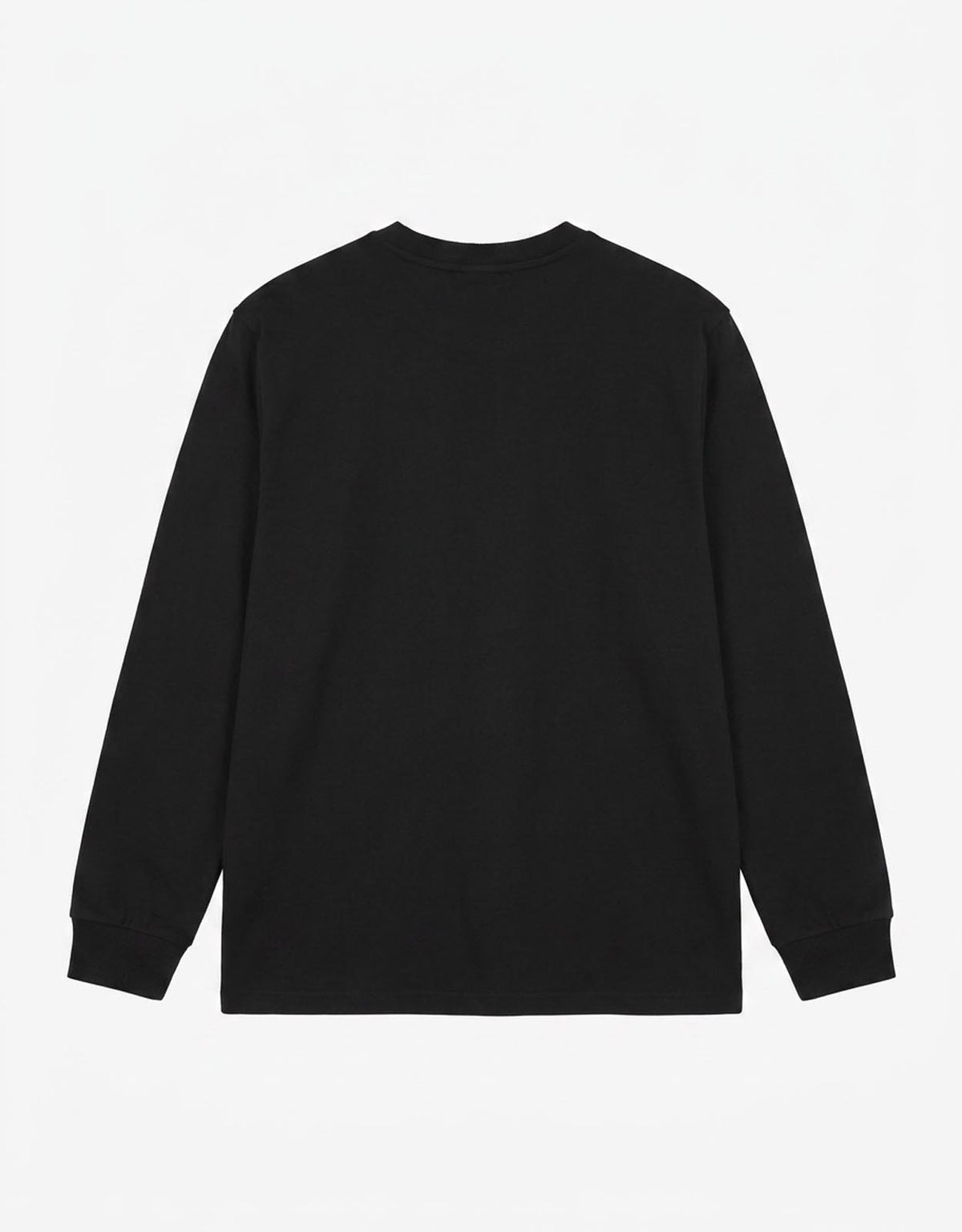 T-shirt a maniche lunghe con logo ricamato