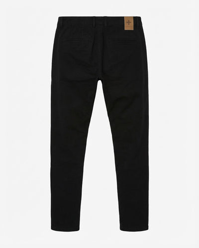 Pantaloni chino slim fit con dettagli logati