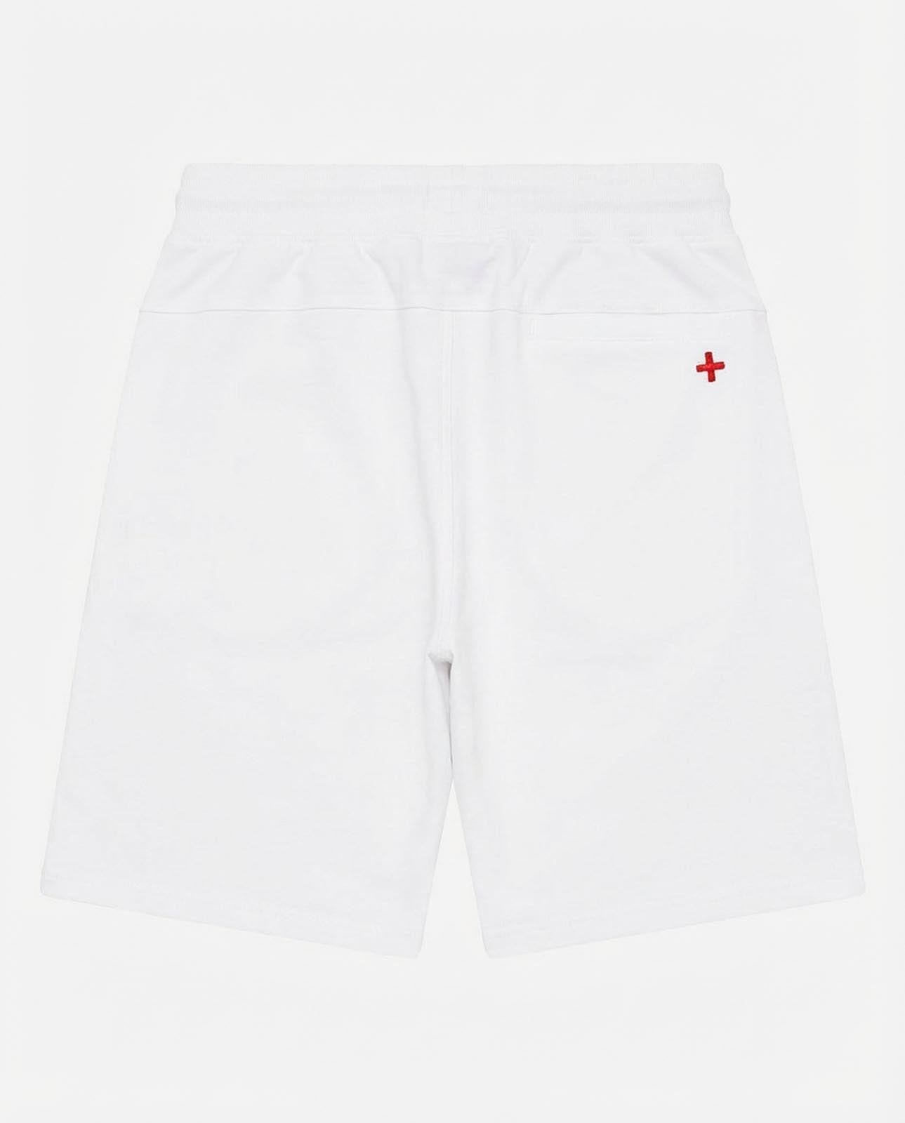 Bermuda felpa relaxed fit, tasche con zip waterproof