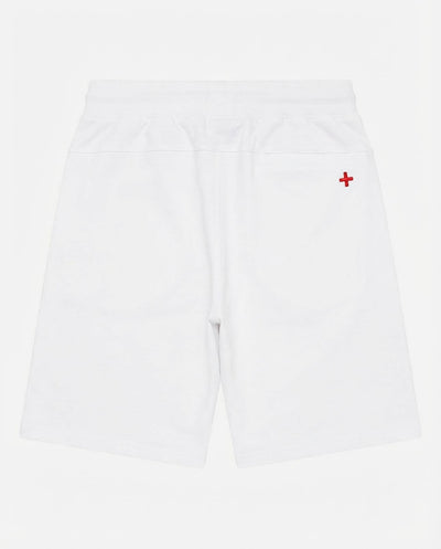 Bermuda felpa relaxed fit, tasche con zip waterproof