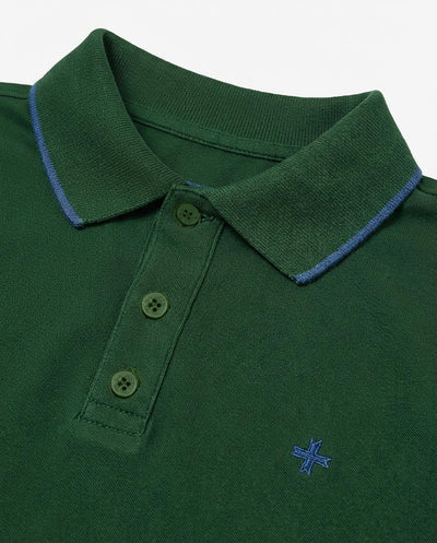 Polo in piquet elasticizzato