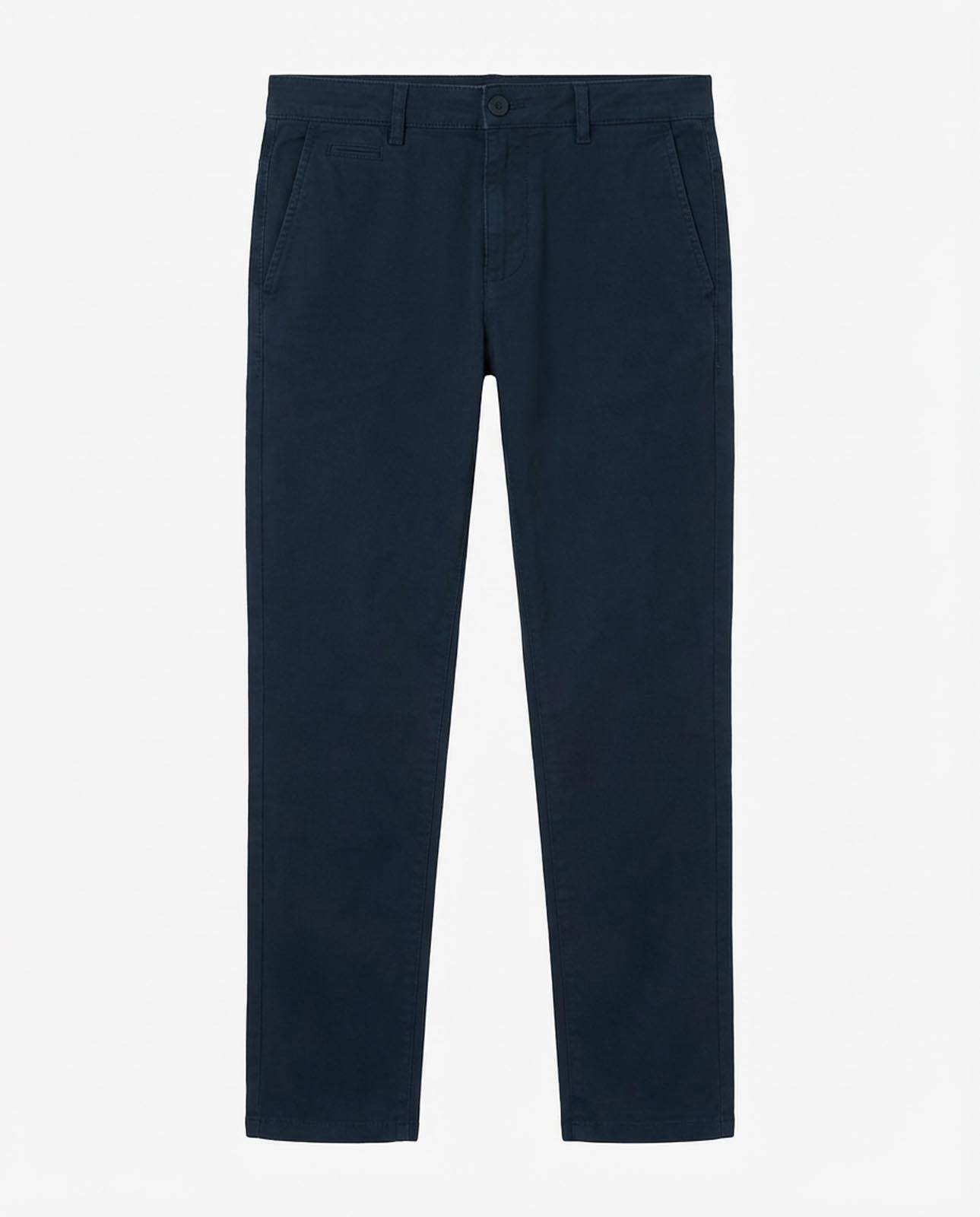 Pantaloni chino slim fit con dettagli logati