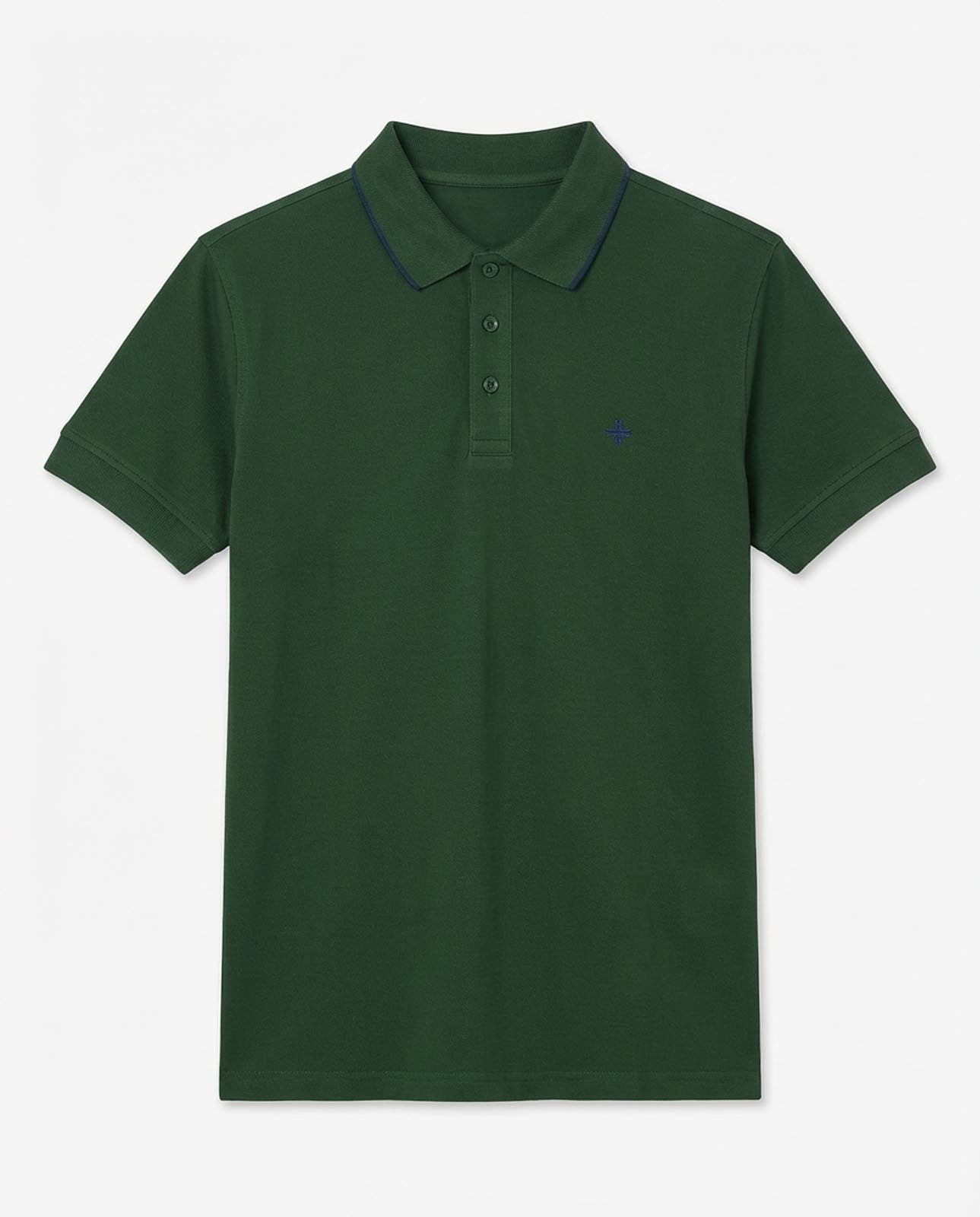 Polo in piquet elasticizzato