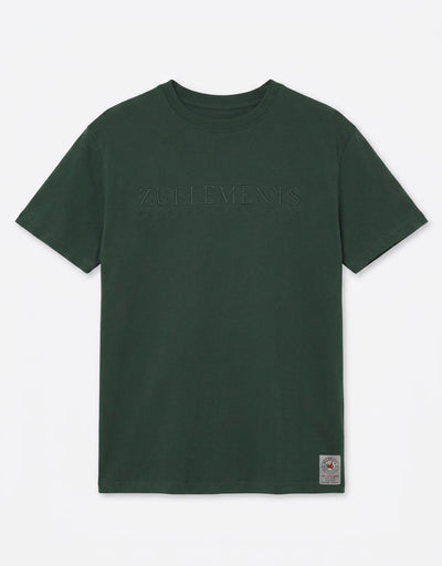 T-shirt a mezze maniche con ricamo in tono