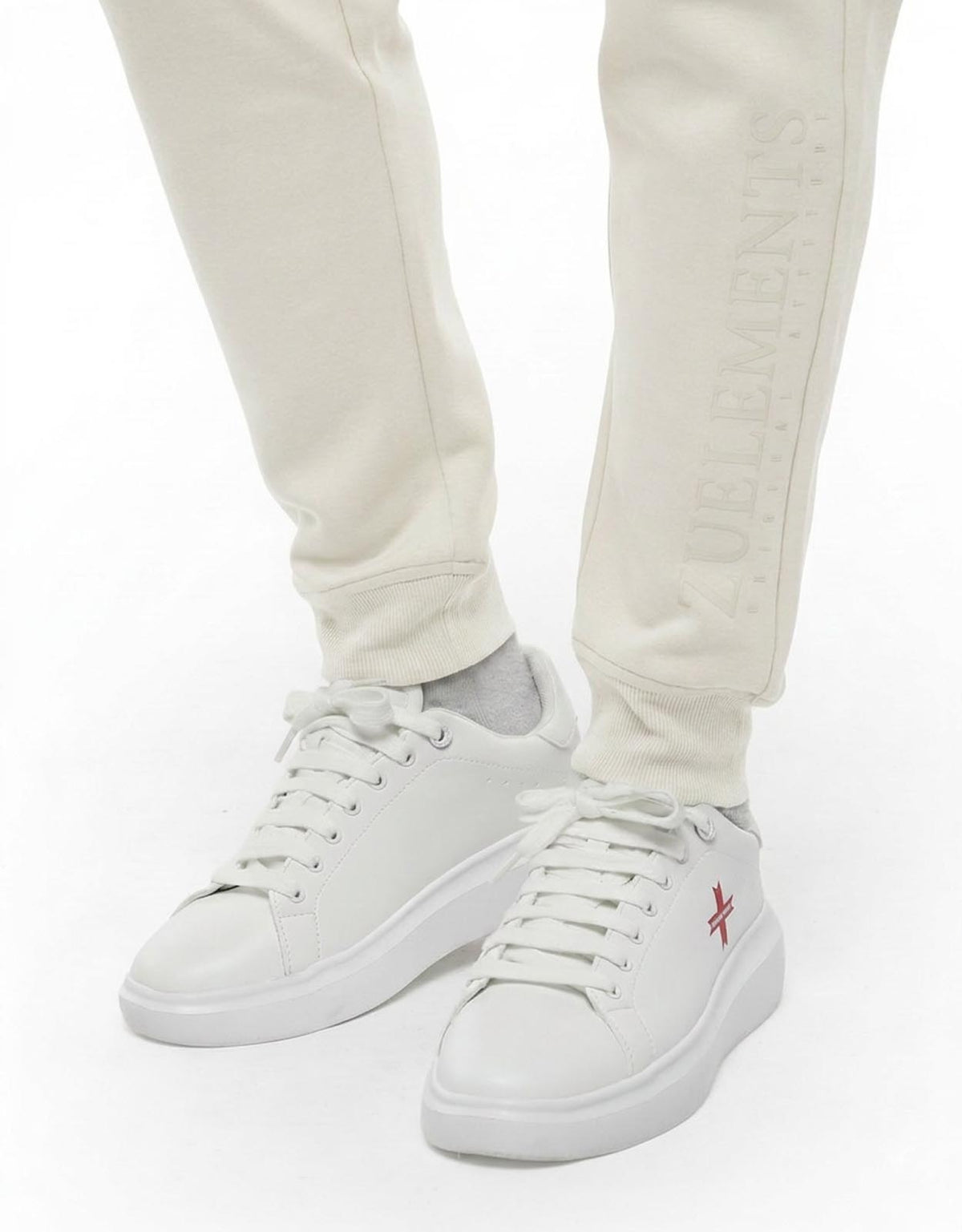 Pantaloni in felpa di neoprene con stampa