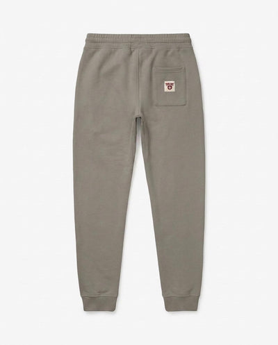 Pantaloni in felpa Carbon con logo ricamato
