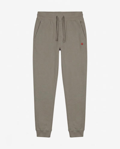 Pantaloni in felpa Carbon con logo ricamato