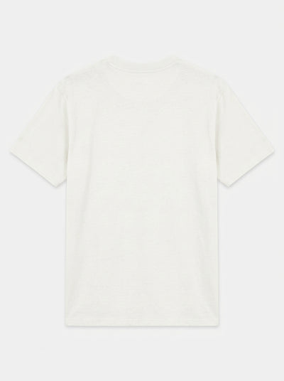 T-shirt a mezze maniche con ricamo in tono