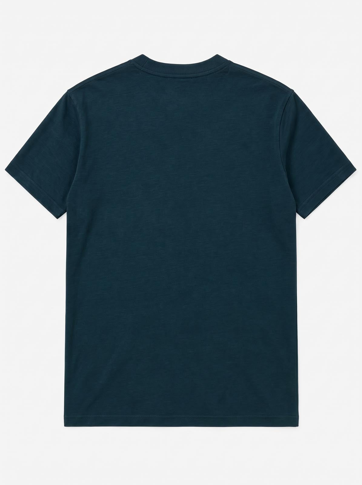 T-Shirt con ricamo tono su tono