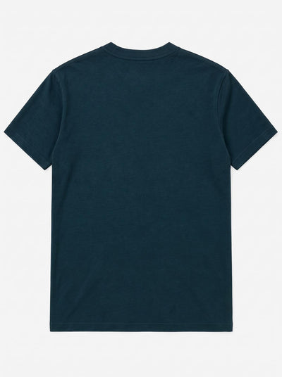 T-Shirt con ricamo tono su tono