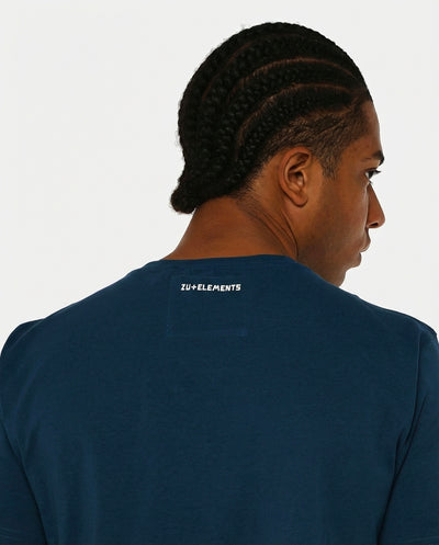 T-shirt girocollo maniche corte con logo stampato